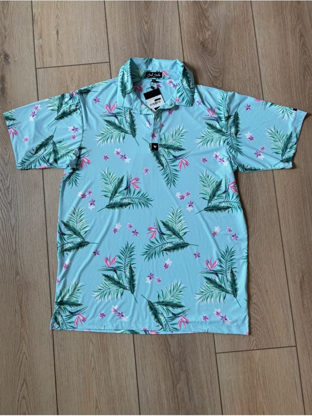 Bad Birdie Tropical Performance Golf Polo